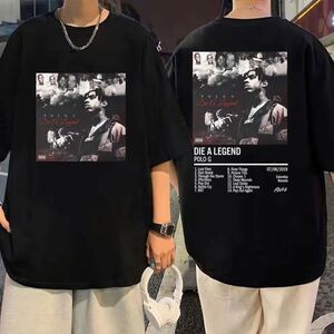 Rapper Polo G 2 Sided Retro Hip Hop Music Fan T-Shirt
